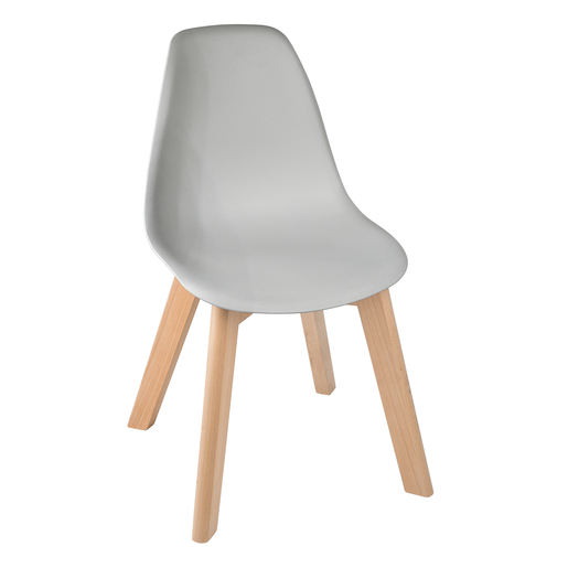 Chaise Vicky Enfant Gris Meubles De Salon La Foir Fouille