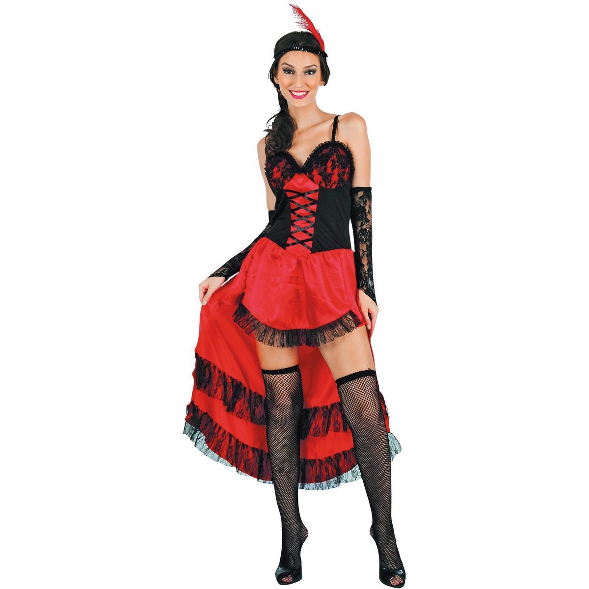 Robe danseuse de saloon