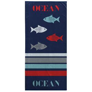 Drap de plage océan - 70 x 150 cm
