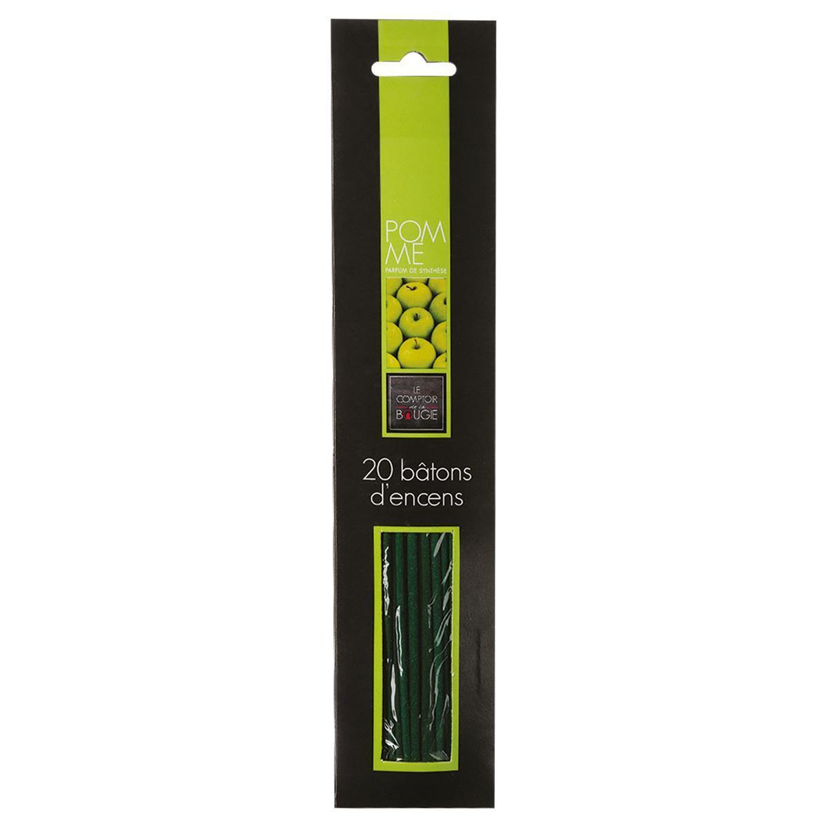 Batons d'encens pomme - Noir