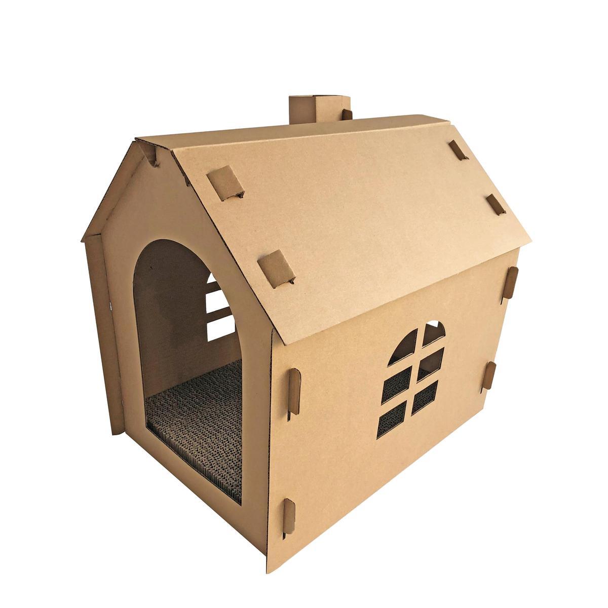 Maison Pour Chat Personnalisable Avec Griffoir 36 X H 48 X 44 Cm Marron L Anniversaire 45 Ans De Fetes A La Maison La Foir Fouille Maison Pour Chat Personnalisable Avec Griffoir 36 X H 48 X 44 Cm Marron L Anniversaire 45 Ans De Fetes A La Maison La Foir Fouille