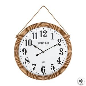 Horloge corde métal ø 72 cm