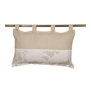 Tête de lit Romance - 45 x 70 cm - Beige, blanc