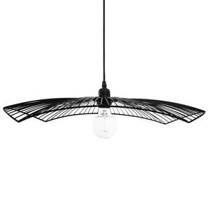 Suspension metalal filaire cuzco noir diametalre 58 cm