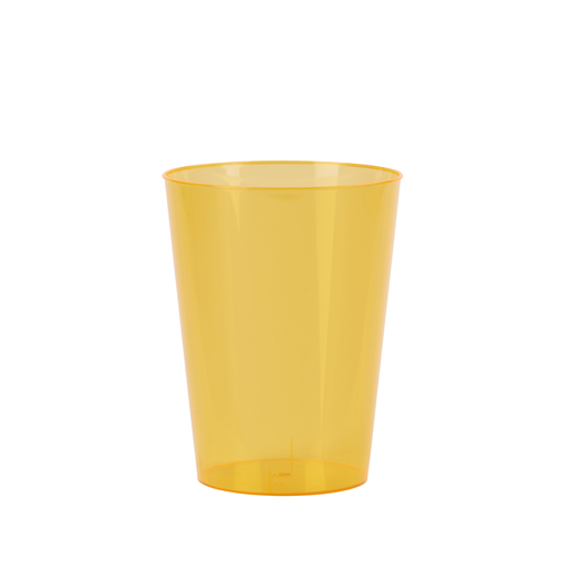 Lot de 8 verres - plastique - 30 cl - Orange mandarine Lot de 8 verres - plastique - 30 cl - Orange mandarine