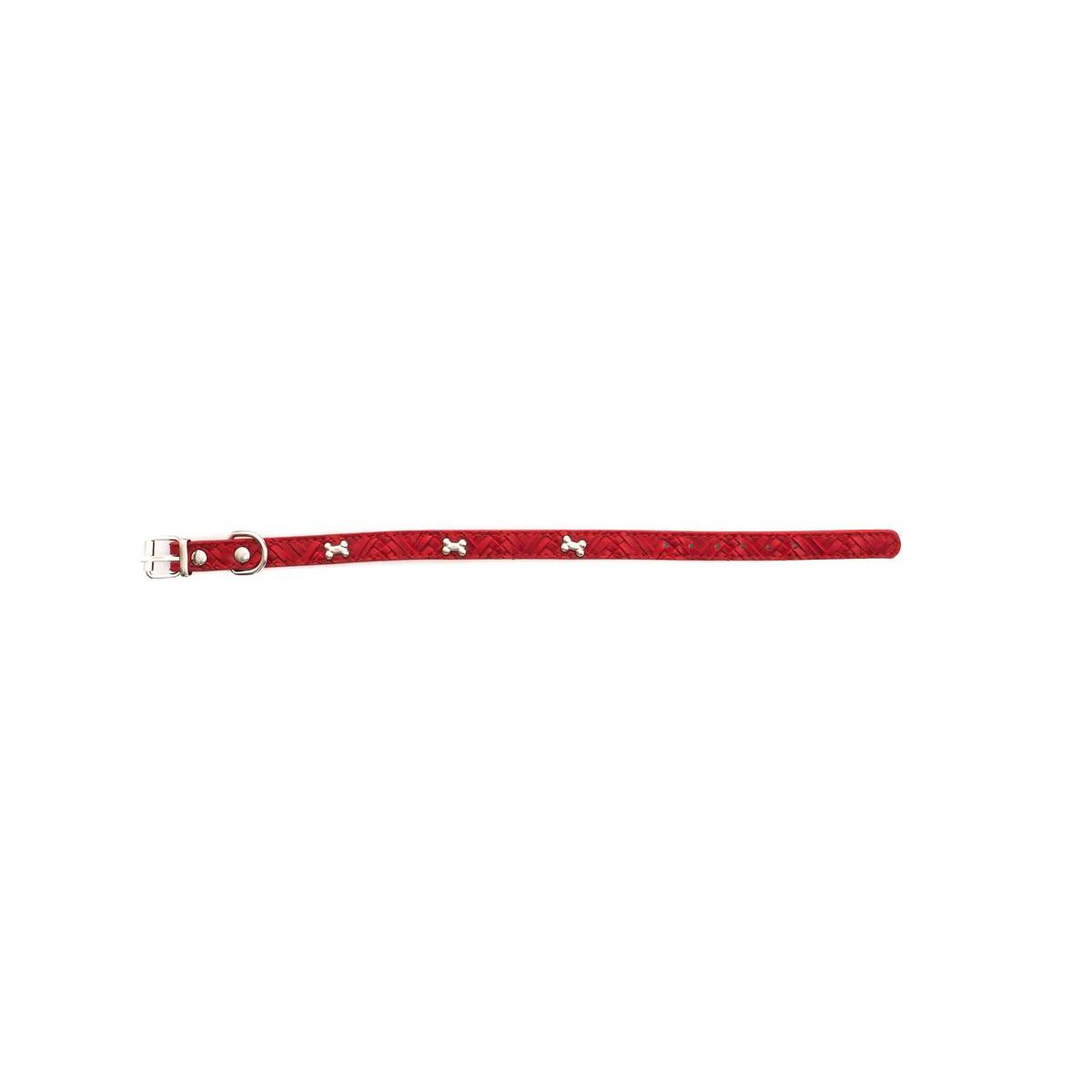 Collier pour chien effet tressé - L 30 cm Collier pour chien effet tressé - L 30 cm