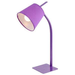 Lampe de bureau design pivotante - Hauteur 40 cm - Violet