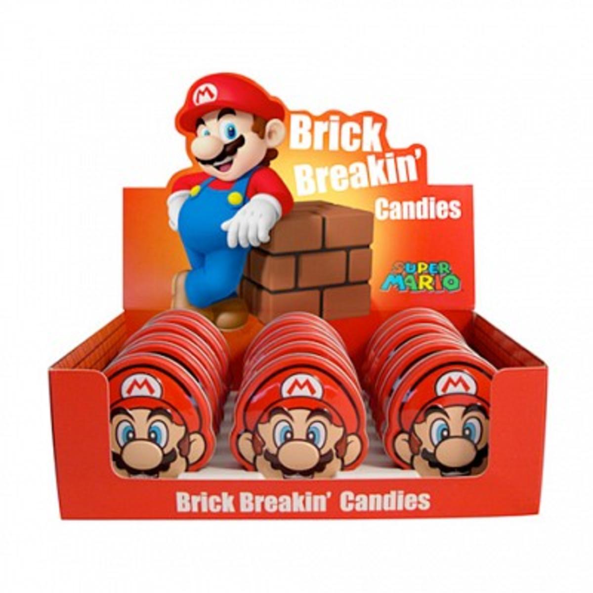 Bonbons Casse Briques Mario De Nintendo Confiserie Et Bonbons Pour Enfants La Foir Fouille
