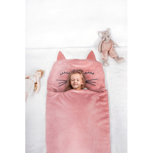 Sac de couchage enfant - 140 x 60 cm - Rose