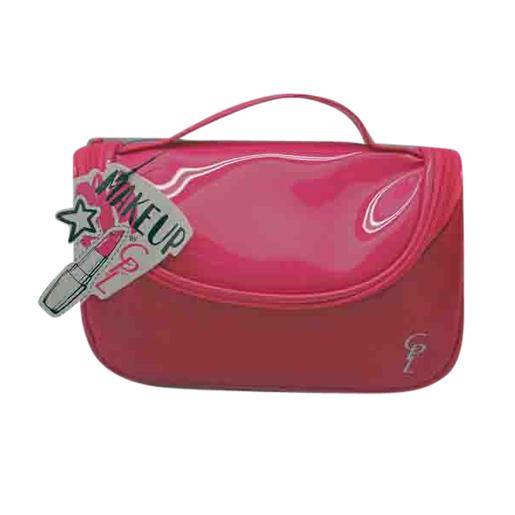 Trousse De Toilette 21 X 10 X H 12 Cm Rose Cosmetiques La