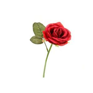 Rose moyenne - L 28 cm - Rouge - TENDANCES FÊTES