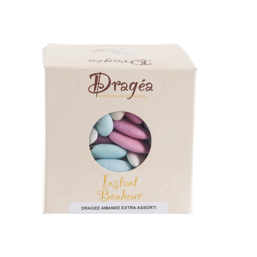 Dragees 500 G Bleu Rose Blanc Decoration Mariage La Foir