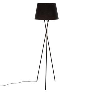 Lampadaire trépied métal boby H 161 cm