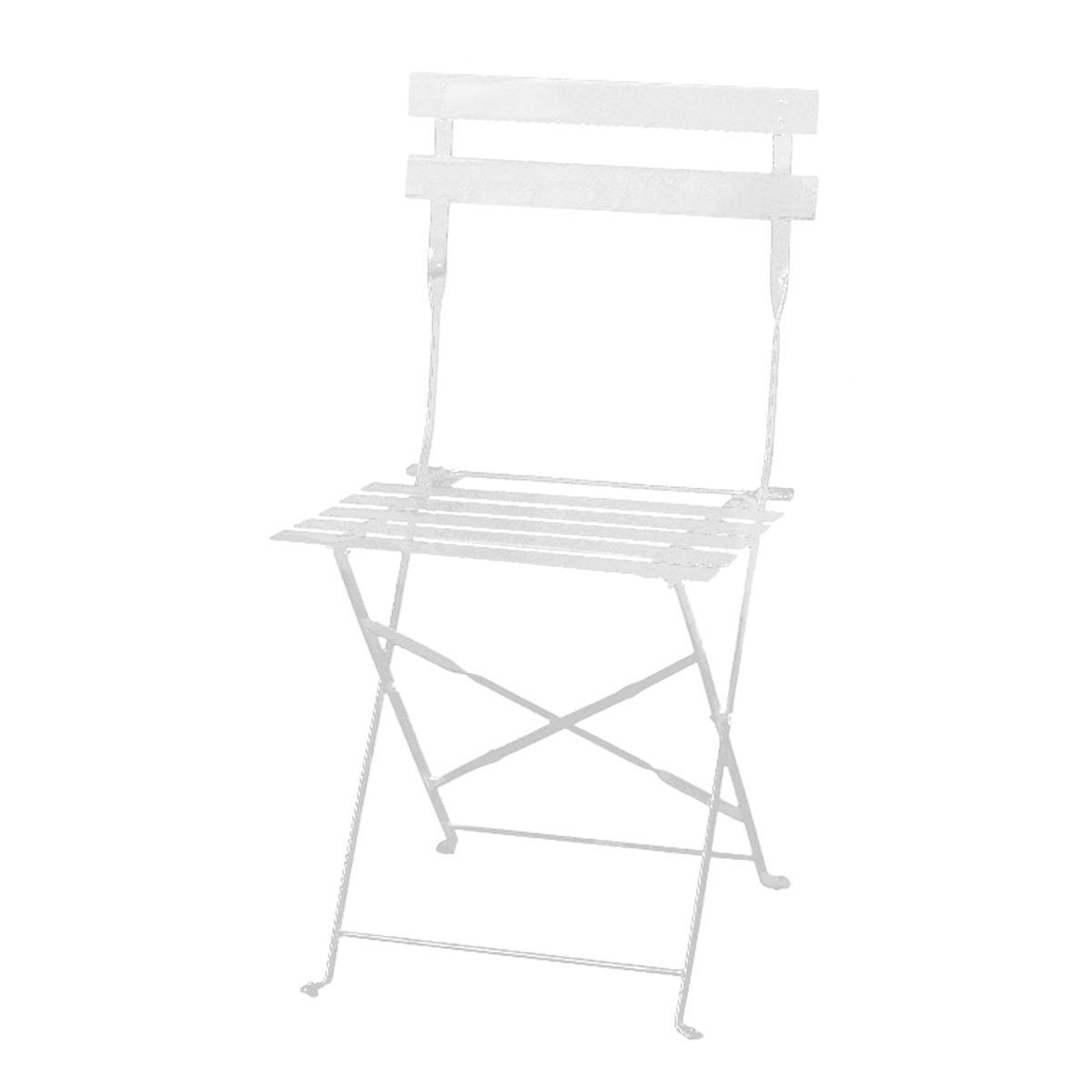 Chaise Diana - 46 x 41 x H 80 cm - Différents coloris - Blanc - MOOREA Chaise Diana - 46 x 41 x H 80 cm - Différents coloris - Blanc - MOOREA
