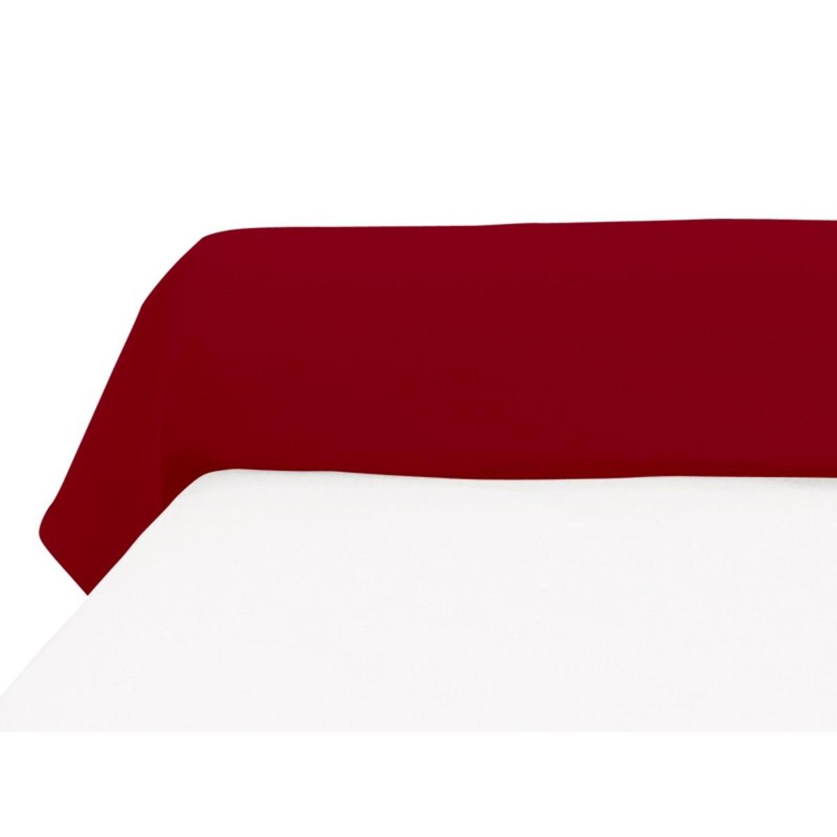 Taie de traversin uni - 85 x 185 cm - Rouge Taie de traversin uni - 85 x 185 cm - Rouge