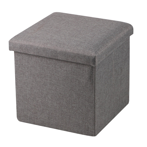 Coffre Pouf Gris Meubles De Salon La Foir Fouille