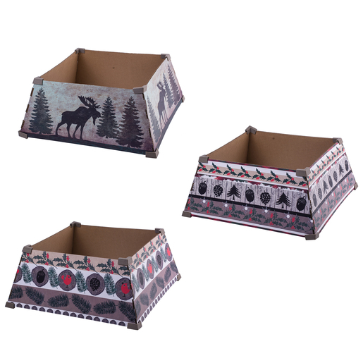Cache Pied De Sapin Deco Differents Modeles Accessoires De Sapin De Noel La Foir Fouille