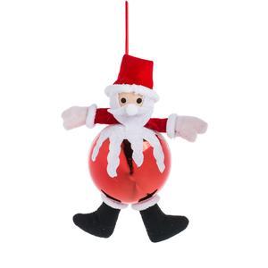 BOULE ROUGE P.NOEL H18CM