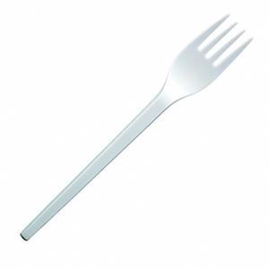 Lot de 20 fourchettes en plastique Gappy - 16,5 cm -Plastique- Blanc