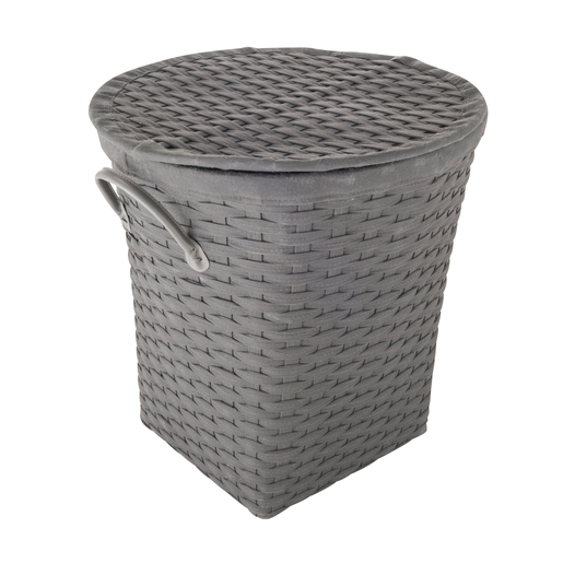 Panier Tissu Non Tisse Gris Paniers Et Boites De Rangement La Foir Fouille