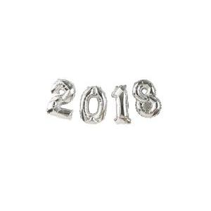 Ballons chiffres 2018