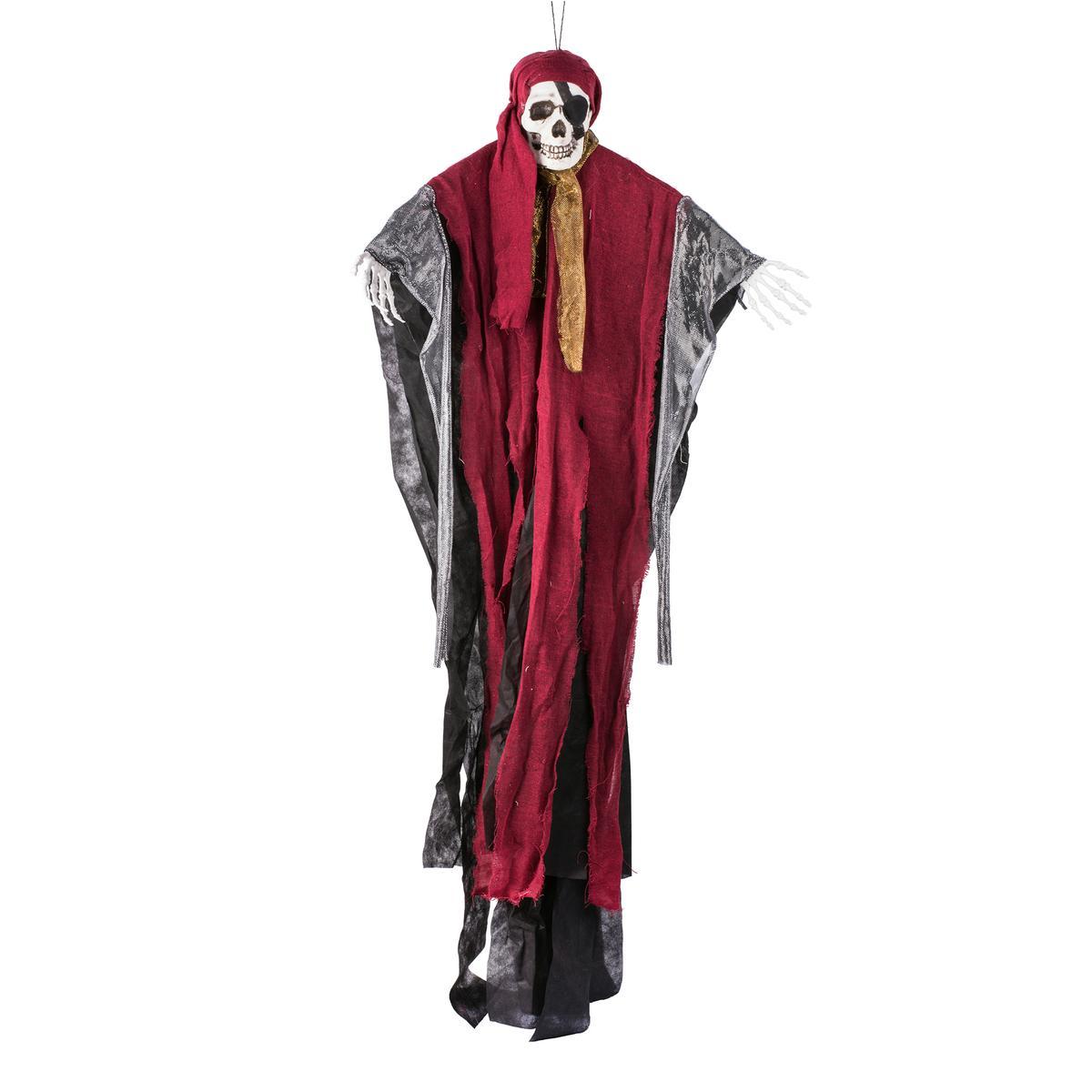 SQUELETTE PIRATE SUSP 156CM