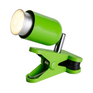 Spot à pince orientable - 15,5 x 8 cm - Vert