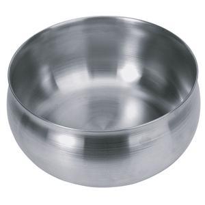 Saladier satin - Acier inoxydable - Diamètre 23 cm - Gris