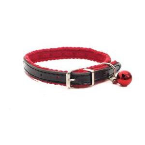 Collier pour chat intérieur velours - L 30 cm