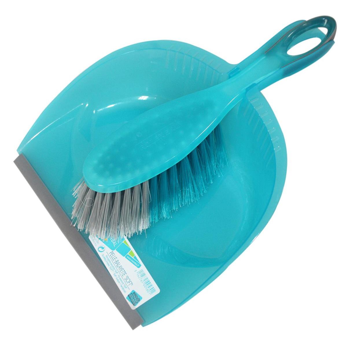 Pelle et balayette - Plastique - 10 x 23.5 x 37 cm - Bleu Pelle et balayette - Plastique - 10 x 23.5 x 37 cm - Bleu