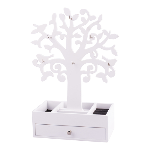 Porte Bijoux Blanc Objets Deco La Foir Fouille