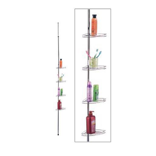 Colonne Telescopique Metal Chrome Gris Materiel De Cuisine