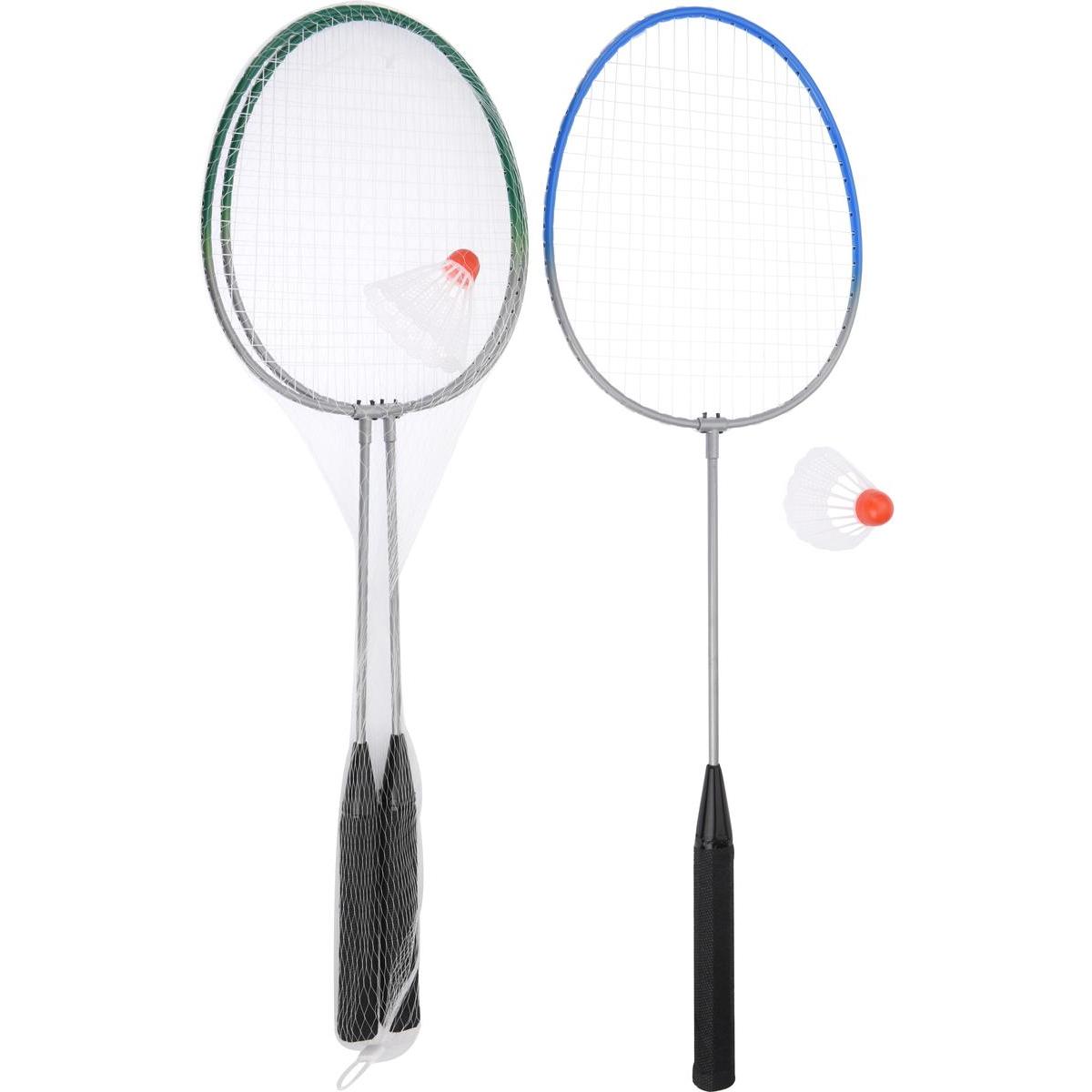 Set de Badminton - 2 raquettes + volant - Multicolore