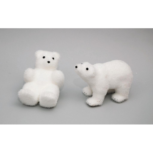Ours Polaire Polystyrene Blanc Deco De Noel Pour L Interieur La Foir Fouille