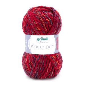 Pelote print Alaska - Rouge