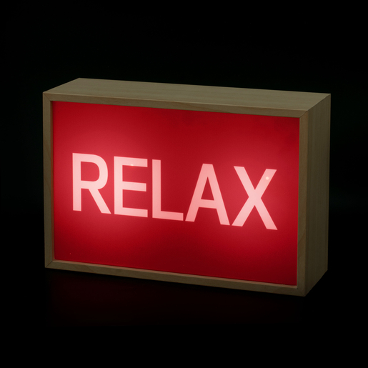 Box lumineuse à message - 30 x 20 x H 10 cm Box lumineuse à message - 30 x 20 x H 10 cm