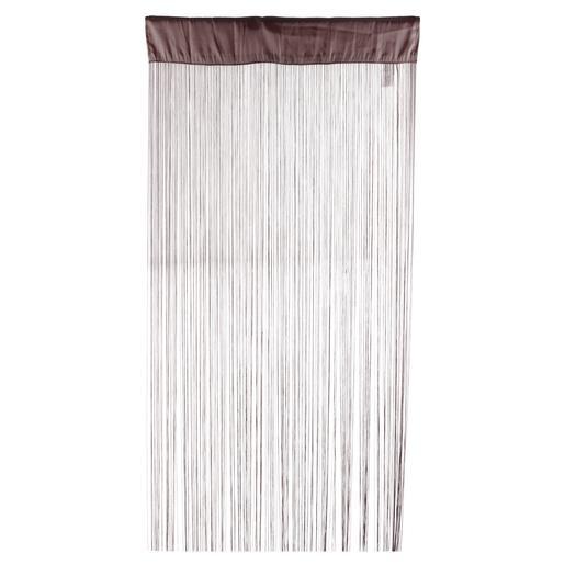 Rideau De Fils Noir Paire De Vitrage Voilage Pour Vitrages