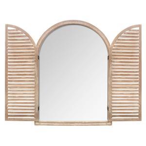 Miroir bois volet 74 x 104 cm