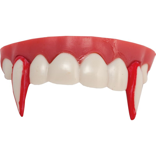 Dentier De Vampire Rigide Avec Pate Sanglante L 11 X H 2 5 X L 9 Cm Multicolore Ptit Clown Accessoires Costumes Halloween La Foir Fouille
