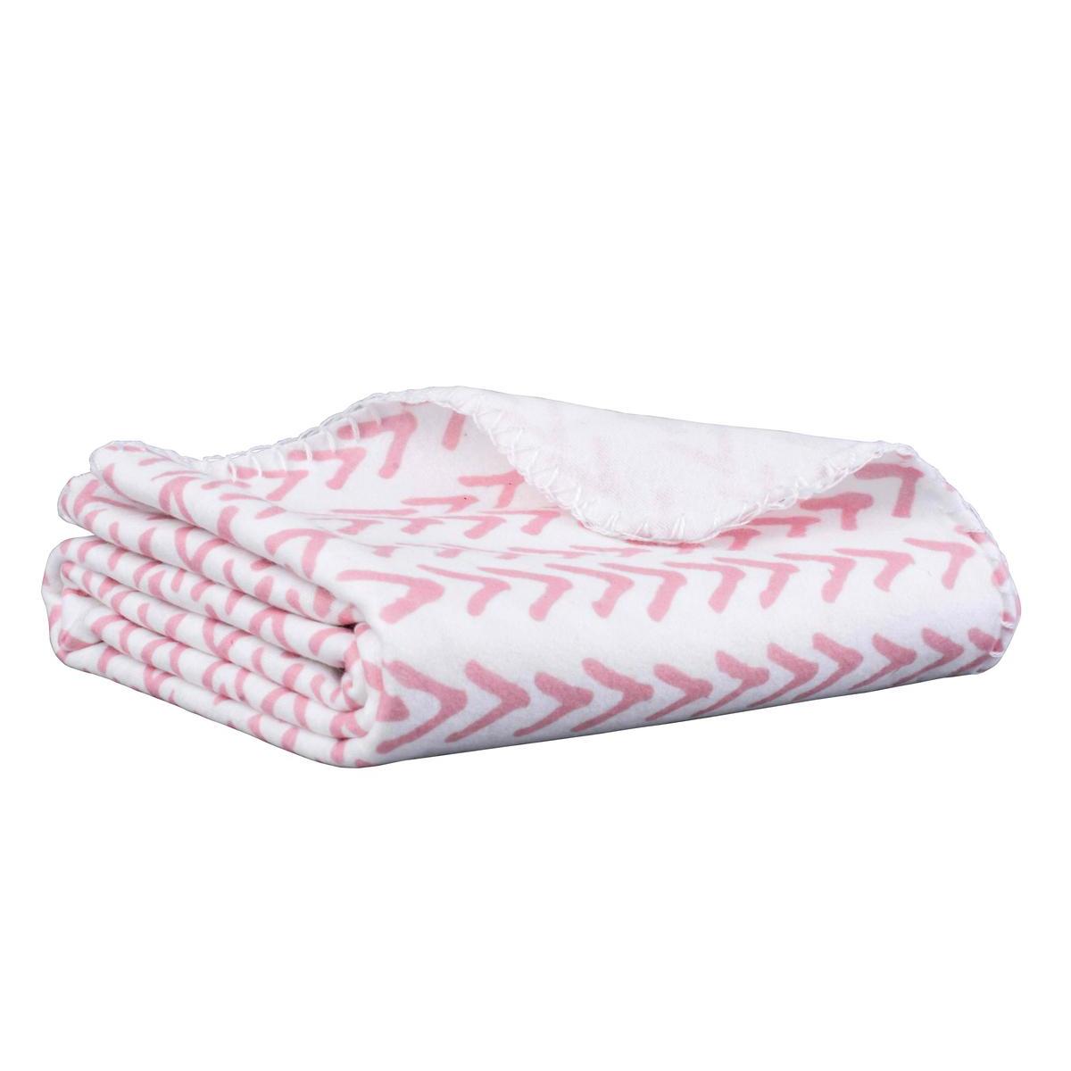 Plaid imprimé - 125 x 150 cm - Gris Plaid imprimé - 125 x 150 cm - Gris