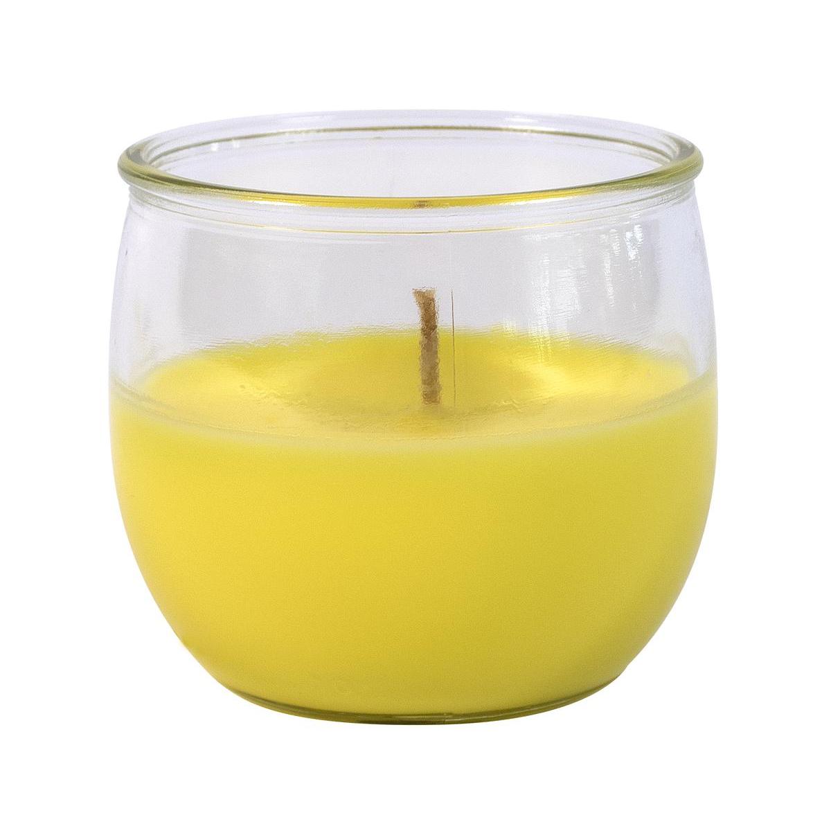Bougie citronnelle - ø 7 x H 6.5 cm - Jaune Bougie citronnelle - ø 7 x H 6.5 cm - Jaune