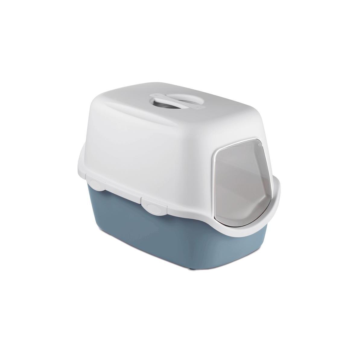 Maison de toilette - 56 x 40 x H 40 cm - Bleu Maison de toilette - 56 x 40 x H 40 cm - Bleu