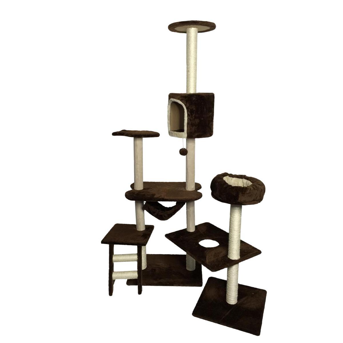 Arbre A Chat Grand Modele En Sisal Marron Blanc Arbres A Chat Et Griffoirs La Foir Fouille Arbre A Chat Grand Modele En Sisal Marron Blanc Arbres A Chat Et Griffoirs La Foir Fouille