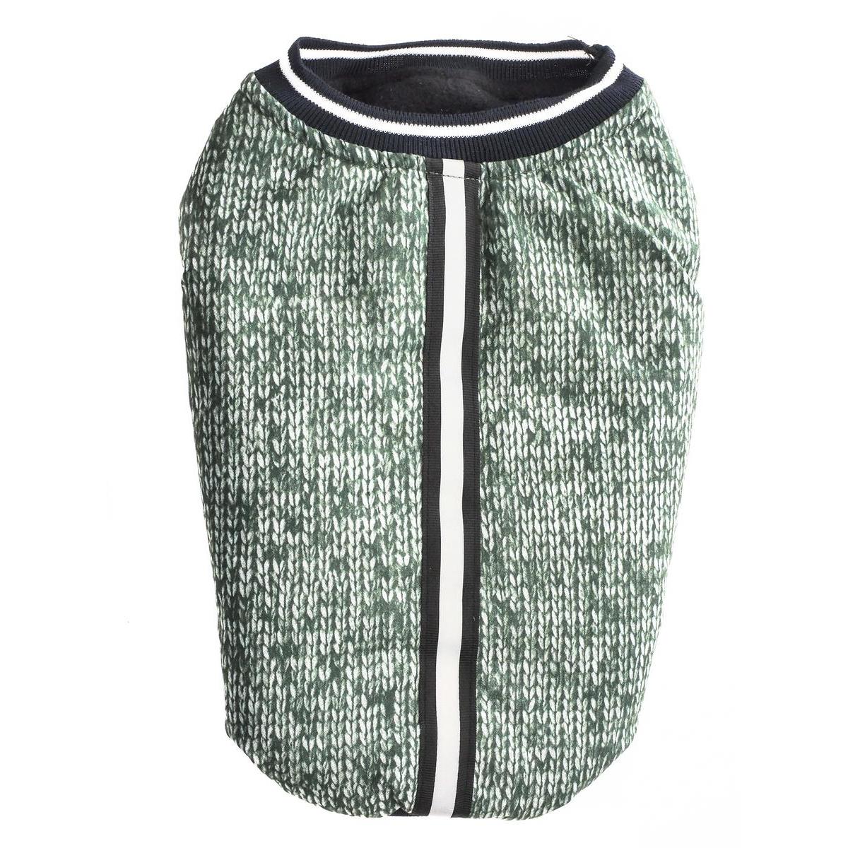 Pull avec bande réfléchissante pour chien - L 35 cm