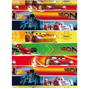 Rouleau de papier cadeau thème Disney Princesses / Cars - 0,7 x 2 m - Différents modèles