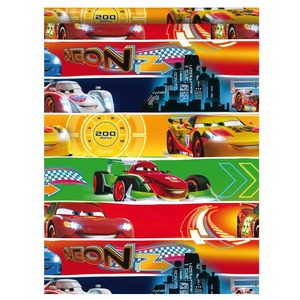 Rouleau de papier cadeau thème Disney Cars - 0,7 x 2 m - Différents modèles