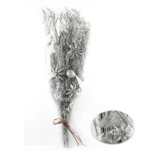 Fagot de fleurs séchées pailletées - H 60 cm