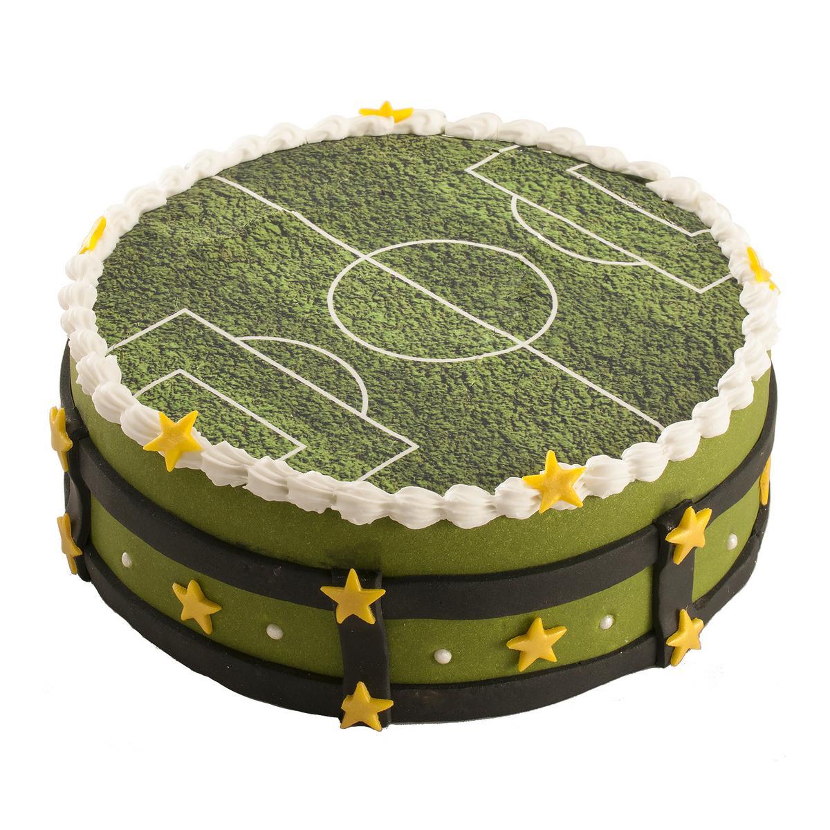 Disque Sucre Vert Patisserie Decoration De Gateau La Foir Fouille