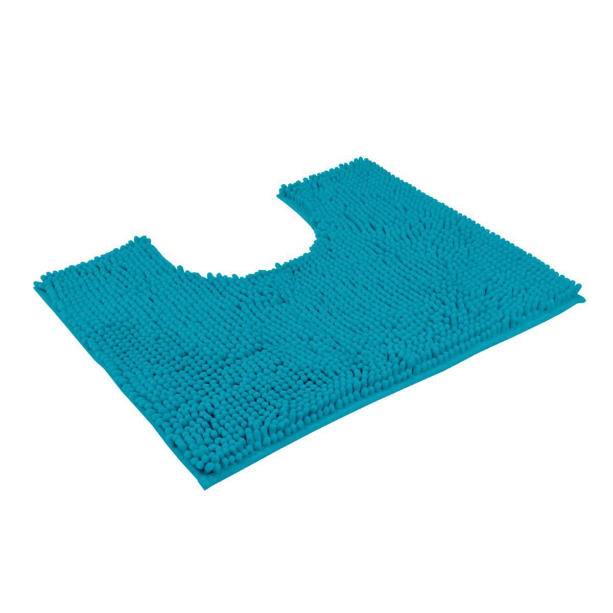 Tapis contour chenille - Bleu Tapis contour chenille - Bleu