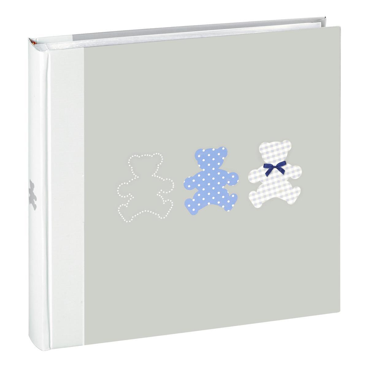 Album photo de naissance Timotée - 30 x 30 cm - Bleu